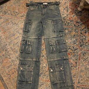 Denim Cargos - Gems Vintage Denim